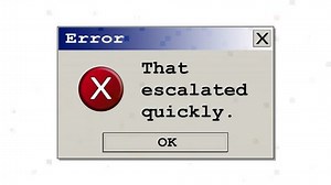 Computer Error Box Funny Fake Message Stock Footage Video (100% Royalty-free) 1018522771 | Shutterstock