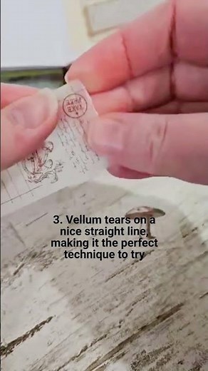 Vellum is a versatile paper crafting medium - here are 5 ways I like to use it!