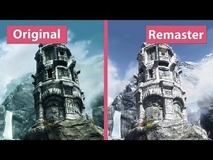 Skyrim - Remaster vs. RealVision ENB Mod vs. Original
