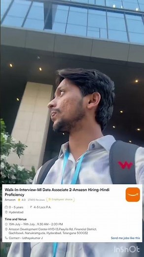#Walk-In-Interview -Ml Data Associate 2-#amazon Hiring AMAZON#AMAZON -||#amazonjobs2025#amazon#HYD13