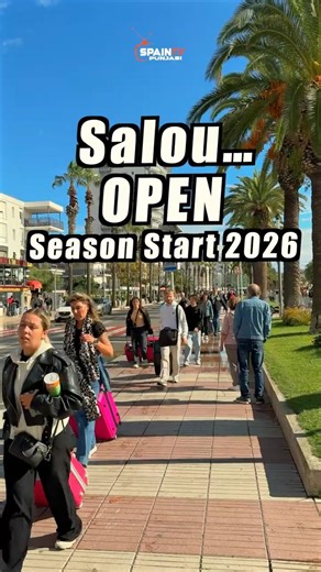 Salou is Open 🔥 | Season Start 2026 Begins Now!The wait is over… Salou is officially OPEN! 🔥☀️