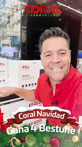 🔈¿ QUÉ TE VAS A REGALAR EN NAVIDAD ? 🎁🛒🏷 Tooodo lo que buscas en tecnología lo tenemos nosotros...compra ahora entretenimiento y diversión ! · Además gana uno de los 4 Suv Bestune🚗 que estaremos regalando por tus compras, participa por cada $20 en compras, recibe tu cupón, deposítalo y listo...comieza a soñar...tu puedes ser el gran afortunado de tener un auto nuevo ! Recuerda que en #CoralHipermercados encuentras #TodoMásBarato para celebrar la mejor época del año Síguenos👍y entérate de l