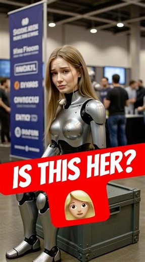 Sad Female Robot Speaks Alone | Cinematic Ultra-Realistic AI Short