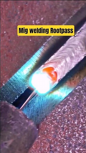 MIG Welding Root Pass: The Complete Guide 🔥 #Mig #shorts #tig #weld #welding