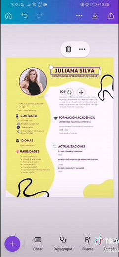 Cómo crear tu currículum vitae en Canva fácilmente