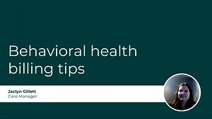 Behavioral health billing tips