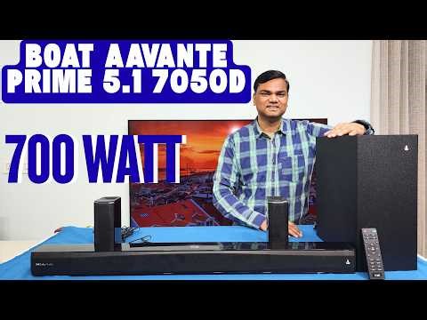 🔥 boAt Aavante Prime 5.1 7050D Review 🤔Best 5.1 Soundbar Under 15000? ⚡⚡