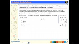 Ejercicios resueltos movimiento circular uniforme (MCU)