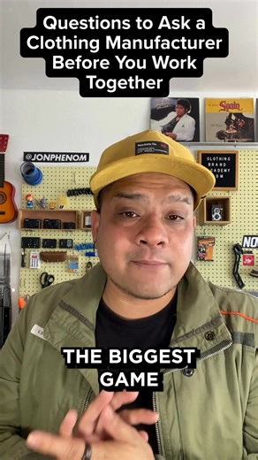 Before you commit to a clothing manufacturer, make sure you’re asking the right questions. #ManufacturerTips #FashionStartupHelp #ClothingLineAdvice #ClothingBrand #StartYourBrand | Clothing Brand Academy