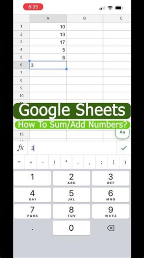 How do You SUM in Google Sheets?