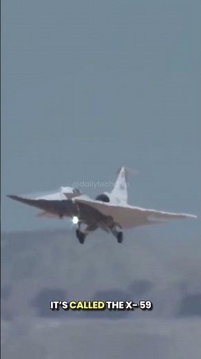 NASA’s Silent Supersonic Jet | The X-59 Breakthrough! ✈️🤫