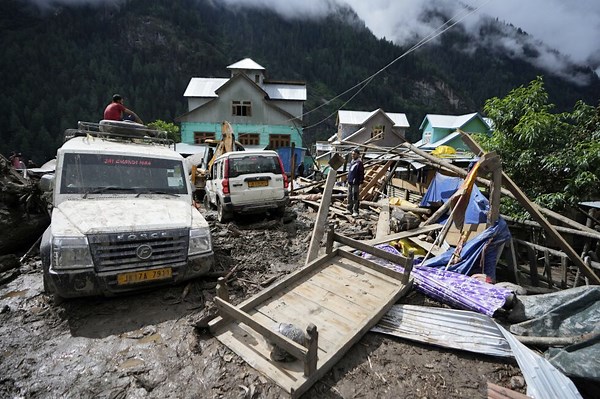 Powerful rain and floods devastate northern India as experts blame climate change