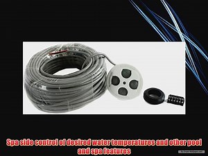 Zodiac 7441 1-Inch to 1-1/2-Inch White 4 Function SpaLink Remote Replacement for Zodiac Jandy