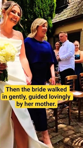 An Emotional Wedding Moment as the Bride Walks In and Love Overflows #shorts