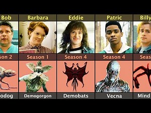 Stranger Things Character Death Reason | Season 1 to 4