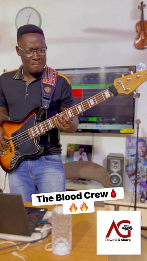 2.3K views · 2.3K reactions | This Reggae Medley by The Blood Crew喝is Solid #Aponkyenkrakra The Original Bass was recorded by Dr. Barima Okyere BassStrap by Strap Khojowestern #bass #bassist #bassguitar #ghanamusic #reelsvideoシ #fypシ゚viralシ | Akwasi Gsharp | Facebook