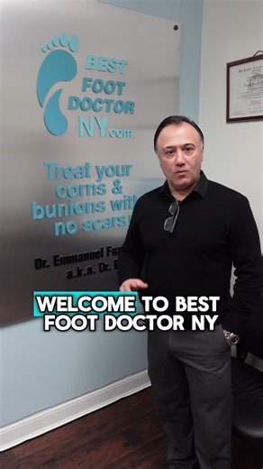 Welcome to Best Foot Doctor NY! With office locations in Brooklyn, Queens and NYC, we treat your bunions and corns with NO scars. Find our information in our bio to schedule your appointment today 👣 #bestfootdoctorny #PodiatryCare #HealthyFeet #FootHealth #PodiatristNYC #BoneSpur #FootSurgery #BunionCorrection #HammertoeSurgery #CornsTreatment #BoneSpurRemoval #ScarlessSurgery #LaserTreatment #ToenailFungus #FungusFreeFeet #Foot #PainRelief #HealthySteps #JamaicaQueens #BrooklynPodiatrist #NYCP