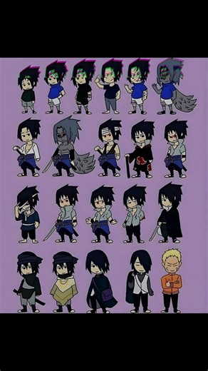 Sasuke's Evolution💀🥶#Sasuke #Uchiha #Naruto #NarutoShippuden #AnimeEvolution