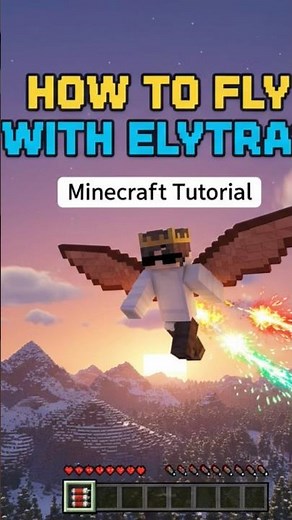 How to fly with Elytra in Minecraft