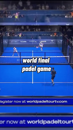 Professional Padel Game Highlights Compilation