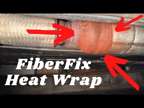 Honda Exhaust Repair: FiberFix Heat Wrap