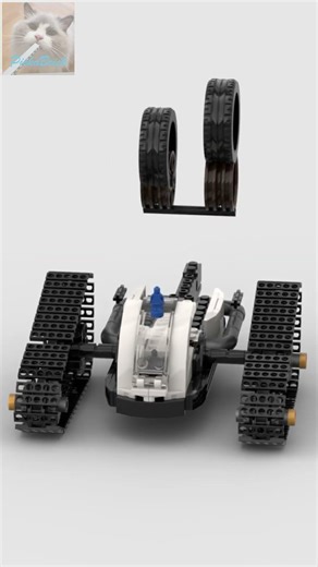 LEGO® Brick Midi Scale Ultra Sonic Raider custom speedbuild animation short new