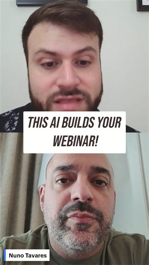 This Ai Builds Your Webinar🤯 #shorts
