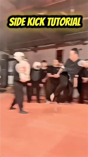 Side Kick Tutorial for Beginners | Step byStep Training | #fyy #sidekick#martialarts #cbum #aa23