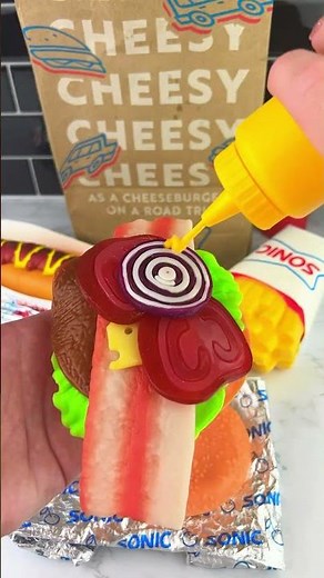 Fidgets that Look Like SONIC Meal Food Satisfying Video ASMR! #shorts #fidgets #asmr