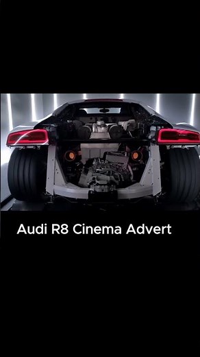 audio r8 cinema advertisement #cars #automobile