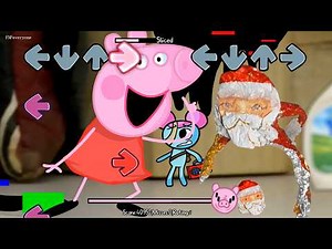 FNF Goo Goo GaGa meme vs peppa.exe all sings Sliced song - Friday Night Funkin' (meme cover song)