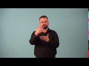 Watch how to sign 'bibliographer' in American Sign Language.