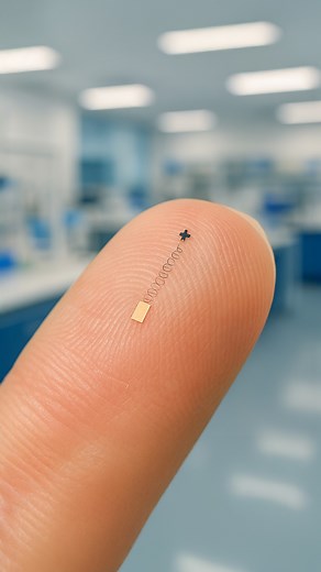 311K views · 2.2K reactions | Scientists developed a brain–computer interface so small that it could be placed between hair follicles. | Hashem Al-Ghaili | Facebook