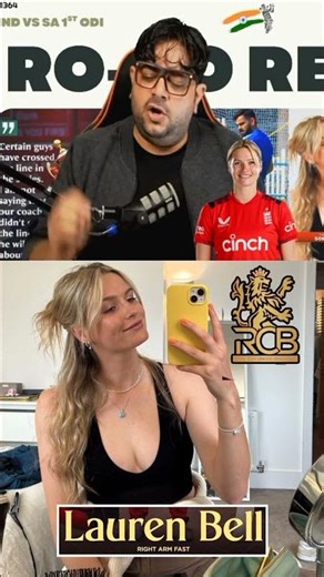 RCB player Lauren bell 😍 | very beautiful | WPL auction 2026 | #womensipl #rcb #laurenbell #ipl