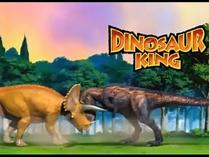 Dinosaur King Torvosaurus vs Triceratops | Dinosaur King Dinosaur Battles #4