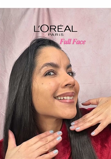 My full face routine using L'Oréal Paris🫶🏼💕🌸 Skin looking smooth, glam on point, confidence activated🫶🏼 . @loréal paris usa #giftedbylorealparis #lorealparis #lorealpariscosmetics #lorealparisskincare