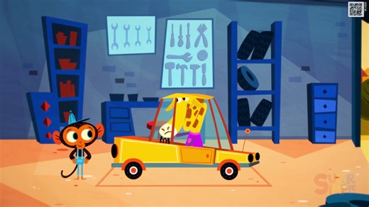 Super Simple TV 儿童英语频道 Mr. Monkey, Monkey Mechanic 猴子修理工