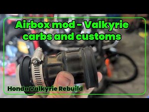 Easy Airbox Mod!!! | Honda Valkyrie Rebuild!
