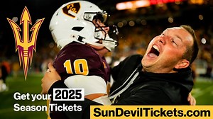 47 reactions | Be a part of one of the most exciting college football environments in the country. | Arizona State Sun Devils | Facebook