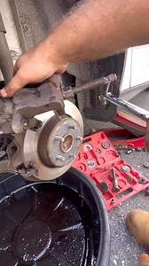 Let's figure out why this brake caliper will not compress. Is it the brake hose or is it the brake caliper?#AutoRepair #BrakeService #BrakeRepair #MechanicLife #CarMaintenance #fixit #mobilemechanic #brake #CarRepair #AutoRepair | My Mobile Mechanic / Auto Repair & Brake Replacement.
