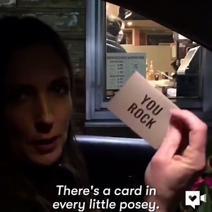 Drive-thru workers get lovely surprise
