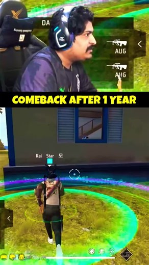 Raistar's Epic Comeback After One Year in Free Fire