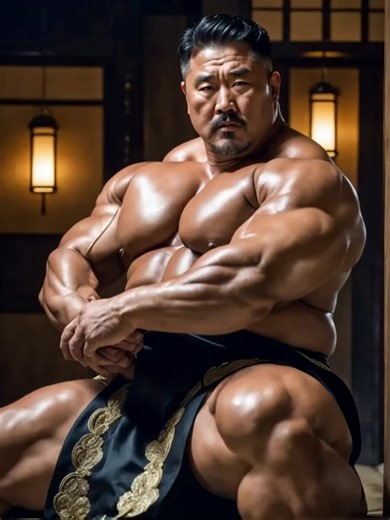 Japanese Muscle Daddy: Bodybuilding AI Enthusiast