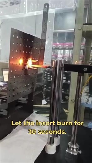 Glow Wire Test on 3 Pin Insert | Safety & Quality Test