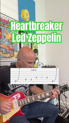 Heartbreaker by Led Zeppelin Guitar Lesson + Tutorial #electricguitar #guitarist #guitar