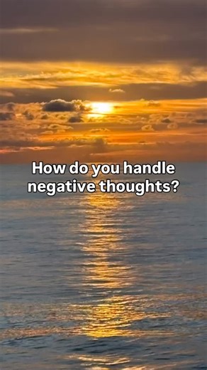 Having negative thoughts happens to us all. Reframing how we think about things to put a positive spin on them can help. Do you have a best practice in how you reframe negative thoughts? | Andi Wrenn, MA, AFC