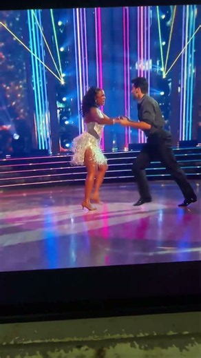 Tatyana Ali’s First Dance #dwts #dancingwiththestars