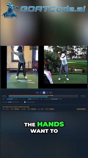 Golf Swing Secret: Fix Your Arms, Drop Faster & Load Right! #shorts