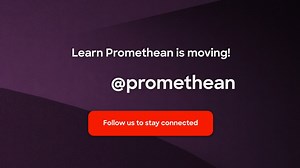 Did you hear? Starting November 20, 2023, we'll be making big moves. This account won't be updated anymore, but you can catch all the action at Promethean. Join us for valuable resources, weekly pro-tips, and more! We can't wait to see you at Promethean  | Promethean | Facebook