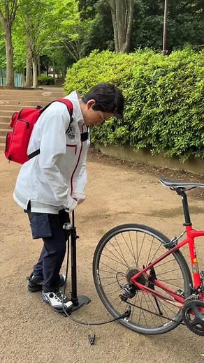 Tokyo MER ～自転車後輪タイヤ空気入れミッション～ #tokyomer #東京mer #トモキチーフ